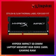 KINGSTON HYPERX IMPACT BLACK 8GB DDR3L 1600 CL9