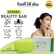 I-Fern AURORA Beauty Bar 135g for Whiter Skin and Ageless Beauty Body and Face w/ Argan Oil Aloe Ver