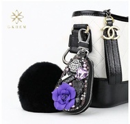 กระเป๋าพวงกุญแจรีโมทรถยนต์ Anna sui+ปอมปอม