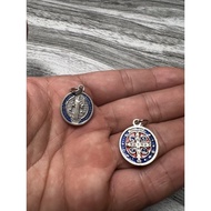 Benedictine Medal Colored - Italy Made