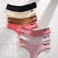 7pack Letter Patched Detail Panty