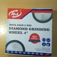 HITAM HIJAU Diamond Sharpening Green 4 H&L 2 SIDES (green / black)