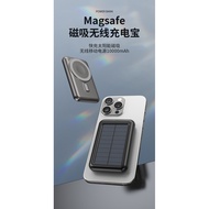 Solar Magsafe Magnetic Charging Power Bank 1,000mAh Solar Magnetic Charging Power Bank/Beads 3.17