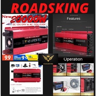【HIGH POWER】20000W power inverter Car inverter DC 12V/24V to AC 220V Solar inverter Intelligent LED 
