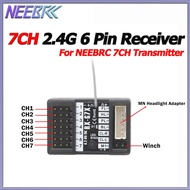 NEEBRC 7CH 2.4G Winch Controller MN Light Control Receiver For RC Car Crawler MN78 MN99S MN82 MN128 