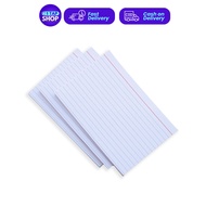 1Tap 100 sheets Index Card Set (3x5, 4x6, 5x8 inches) School Supplies Paper / Papel Notepad