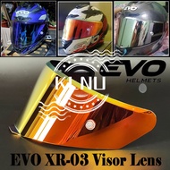 EVO XR-03 VISOR LENS Helmet visor lens suitable for EVO helmet EVO xr 03 model