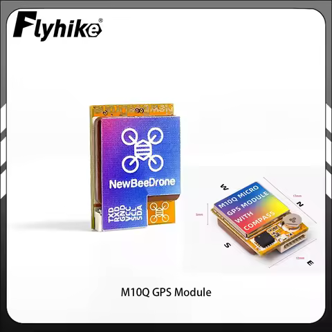 NewBeeDrone M10Q Micro GPS Module with Compass 17mmx12mmx5mm M10Q GPS For FPV