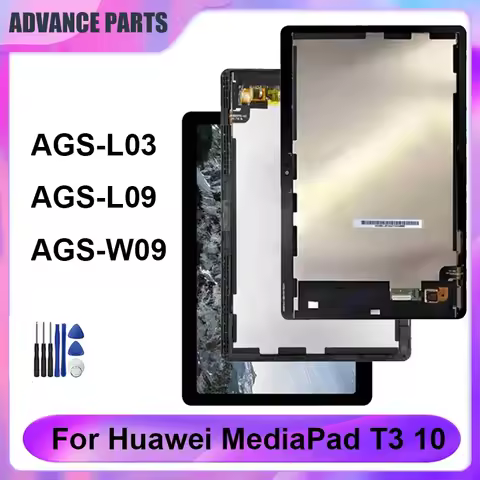 For Huawei MediaPad T3 10 AGS-L03 AGS-L09 AGS-W09 LCD Touch Screen Digitizer Glass Assembly For Medi