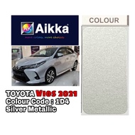 TOYOTA VIOS 2021 / 1D4 SILVER METALLIC 2K CAR PAINT / CAT KERETA 2K