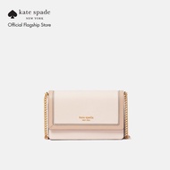 Kate Spade New York Womens Morgan Colorblocked Flap Chain Wallet