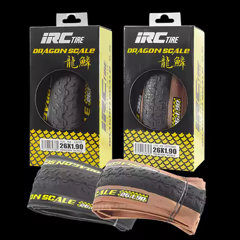 IRC MTB Bicycle Tire 26inch Foldable Yellow Edge 27.5/29*1.95120TPI Ultralight Anti Puncture antiski