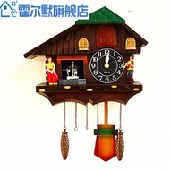 German Cuckoo Clock New European Style Wall Clock Pastoral German Version Black Forest Cuckoo Clock 