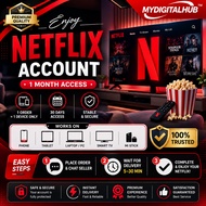 Netflix Premium Account 4K UHD -1 Month Subscription Email login only