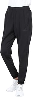 BXF56 Men's Jersey Bottom, 3 Stripes, Double Knit Cuffed Hem Track Pants
