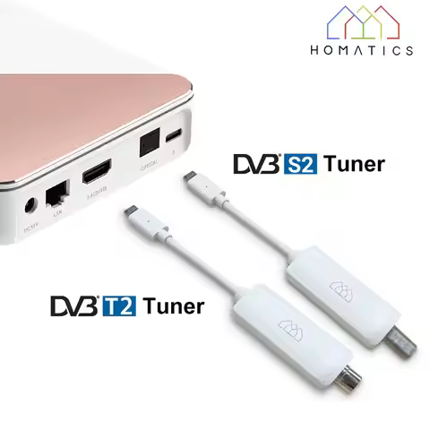 Original HOMATICS DVB-T2 DVB-S2 Tuner for Homatics Android TV Box R Lite 4K & 4K Plus & RockTek G2 a