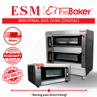 The Baker Industrial Gas Oven (Digital Control) \ Oven Industri