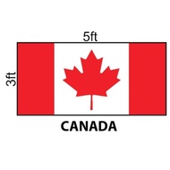 Canada Flag 3x5ft , Bendera Canada 3x5ft, Polyester