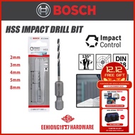 BOSCH 2mm-8mm HSS Impact Drill Bit Impact Control Twist Drill Bit Metal Drill Bit