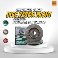 GINO DISC ROTOR (FRONT) FOR LEXUS LS430 UCF430