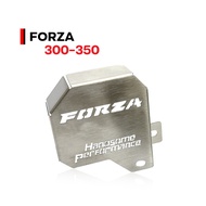 [ สีไทเท ] ฝาครอบคอยล์ไฟ ครอบสายดีส FORZA300 / FORZA350 ของแต่ง FORZA จัดจำหน่ายทั้งปลีกและส่ง แบรนด์ HP สแตนเลสแท้ 100%