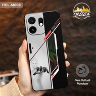 DAKOTA | Softcase Itel A100C 4Ghp Gamers Republic Theme Motif UV Printing Latest 2026 Free Strap hp 