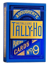 Tally-Ho MetalLuxe Blue Playing Cards