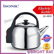 ISONIC 4.8L IJK-4800 Electric Kettle Cerek Air Panas Stainless Steel #304 Kettle Cerek Pemanas Tea Maker Air Jug Kettle