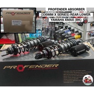 PROFENDER ABSORBER (330MM X SERIES) REAR LOWER YAMAHA XMAX (BK)