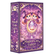12X7cm Magical Cats Tarot Original: Magical Cats Tarot English Card Game K