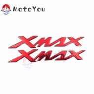 For Yamaha X-MAX X MAX 125 250 300 400 Motorcycle " XMAX " Decals Stickers Emblem Badge 3D Decal Rai