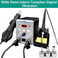 Hot Air Solder Blower 858D Phone Repair Digital Display Soldering Station Solder Uap Blower 700W AC 