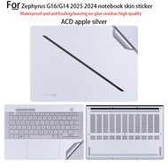 Suitable for Asus ROG Zephyrus G16 Body Film GA605M Computer GU605C Notebook Sticker Phantom 16 Air 