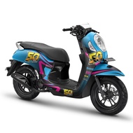 Decal Full body Sticker Scoopy NEW FI 2021 2023 2022 2020 Racing Biru