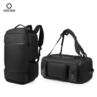 Ozuko Outdoor Men's Backpack Portable Multifunctional Computer Travel Bag Outdoor Sports Large Capacity Backpack