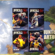 INVINCIBLE GAME CARD ONLY AT PS5 INVINCIBLE VS EXCLUSIVE ( FREE TOP LOADER )