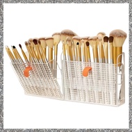 [feidan33.ph] 2 Pack Wall Mount Makeup Organizer, 16-Slot Holder for Eyeliners, Lip Liners, Brushes