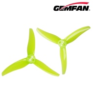 GEMFAN 4Pairs Hurricane 3525 / 3630 / 4023 / 4525 3-blades PC Propeller 1.5mm Hole T Mounting For 15