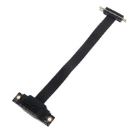 Met PCIe 36pin x1 Extension Cable 8G bps PCI Express 1x Riser Card Ribbon Extender
