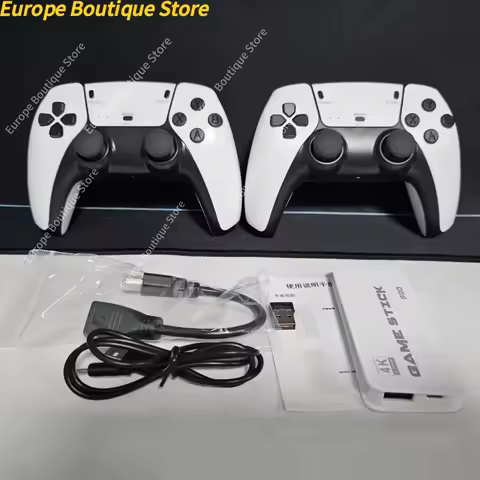 M15 Game Stick 4K HD Retro Handheld Game Consoles Wireless Controller 20000+ Classic Game Portable V