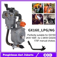 Carburator Gas LPG Carburator Converter To LPG GX 160 Sampai GX 200 Karburator Genset Pompa Konverter Carburator Gas Mesin Karburator LPG 168 2500 Car Converter LPG 25KW Pompa Genset Karburator Untuk LPG Pompa Bahan Bakar