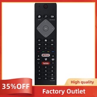 1 Pcs Remote Control Replacement Remote Control with NETFLIX YOUTUBE 4K Smart LED UHD Android HDTV for Philips TV BRC0884305/01 32Phs6825/60 (Without 2xAAA Battery)