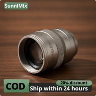 Sunnimix 2x Mobile Phone Telephoto Lens Sturdy Mobile Phone Extension Lens Portable Accessory Compac