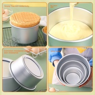 cake❧Baking Leshi Chiffon Cake Mould Household Set, Living Bottom Baking Abrasive Tool 4/6/8/10 Inch Oven Appliance