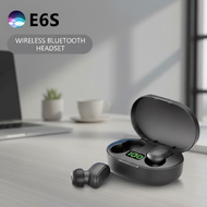 E6S Wireless Earphones, Bluetooth TWS Earbuds, Noise Cancelling, Microphone Included, Top Quality He