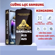 Samsung A13, A23 Kingkong full screen tempered glass | Screen protector for ss galaxy | VICASE