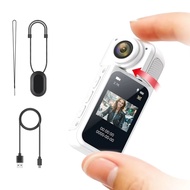 EKLEVA กล้องขนาดจิ๋ว2.7K HD 180 ° หมุนได้ WIFI Sport DV เป็นกล้องแอคชั่นสำหรับกลางแจ้งดึงดูดเครื่องบ
