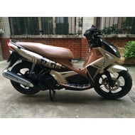 Removable sticker for nouvo 4 car, bronze brown, 3-layer high ca6o1 stamp that does not fade