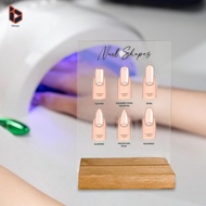 [Blesiya] Nail Art Display Board Nail Art Tip Professional DIY Salon Nail Color Board
