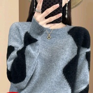 old money style women old money shirt old money style Sweater - Autumn Winter Western Style Ladies F